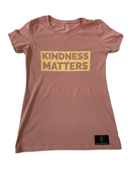 "KINDNESS MATTERS" Women's Crewneck T