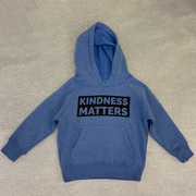 "KINDNESS MATTERS"  Toddler Special Blend Raglan Hooded Sweatshirt