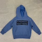 "KINDNESS MATTERS" Youth Special Blend Raglan Hooded Sweatshirt