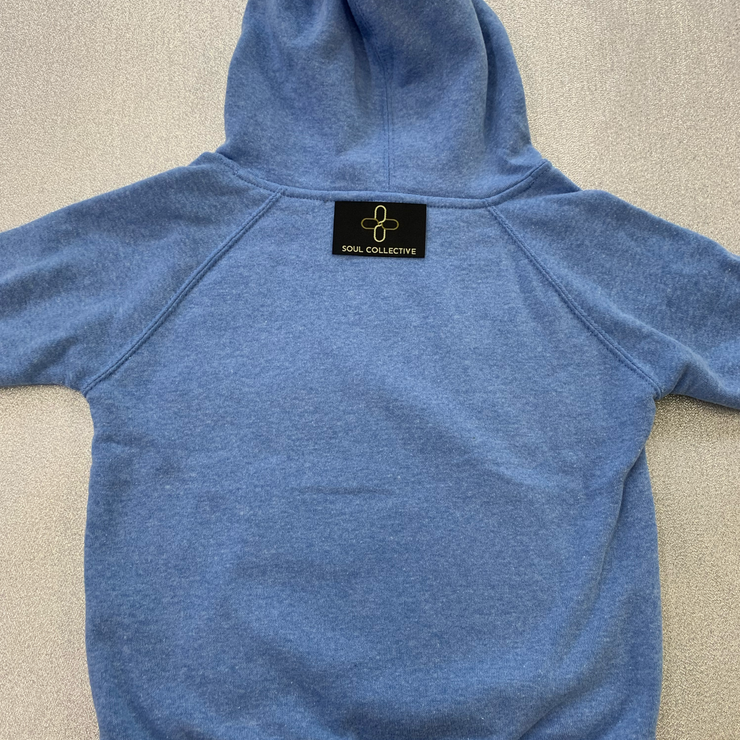 "KINDNESS MATTERS" Youth Special Blend Raglan Hooded Sweatshirt