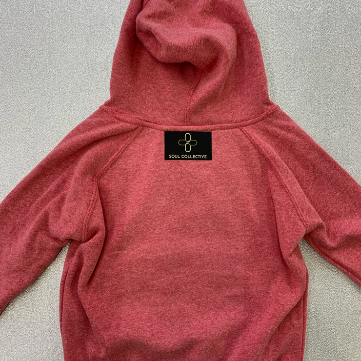 "KINDNESS MATTERS" Youth Special Blend Raglan Hooded Sweatshirt