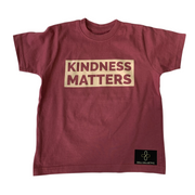 "KINDNESS MATTERS" Toddler Fine Jersey T-Shirt